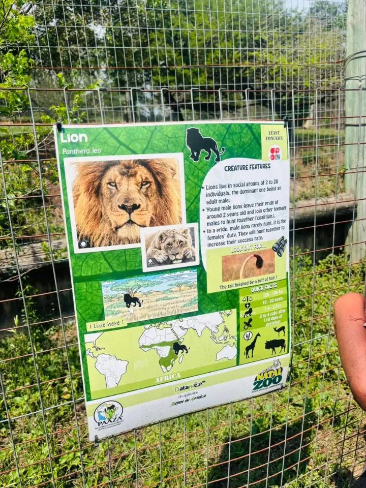 Excursion to Natal Zoology